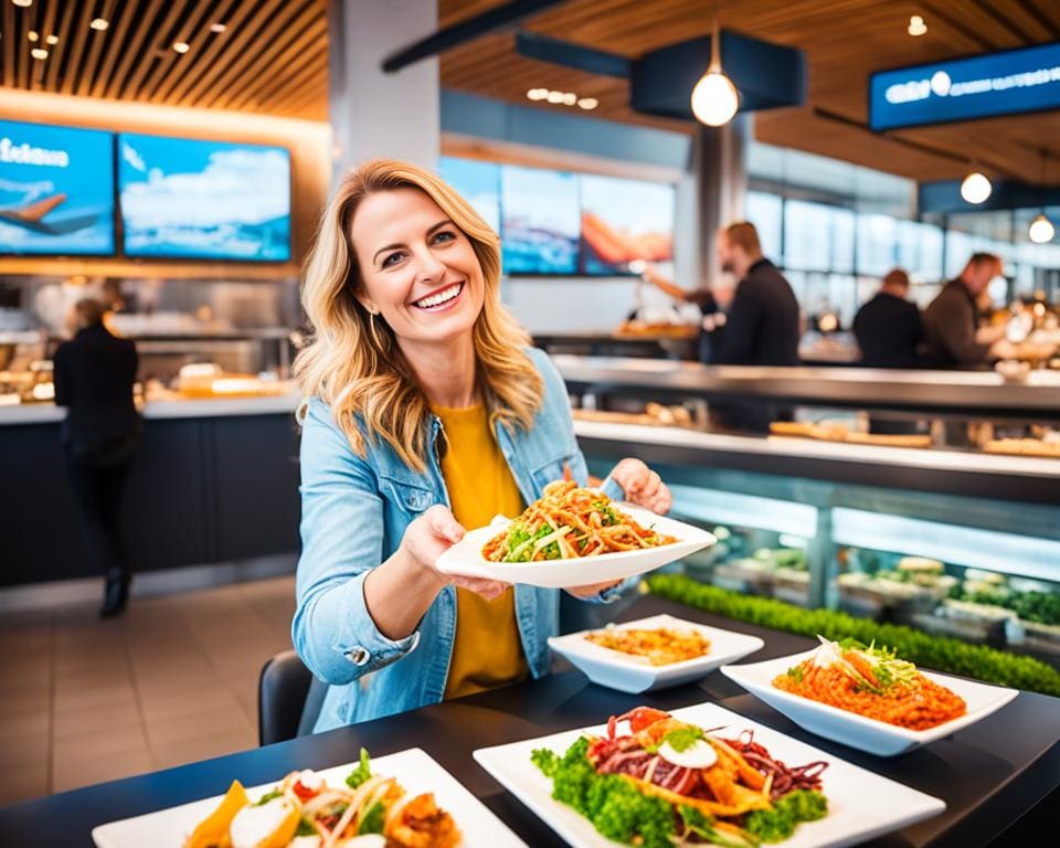 smaakvolle maaltijden Schiphol