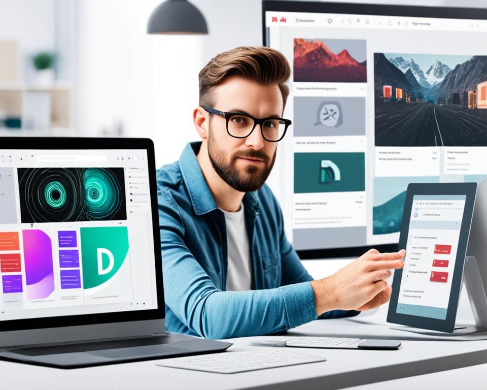 webdesigns delen met Adobe XD