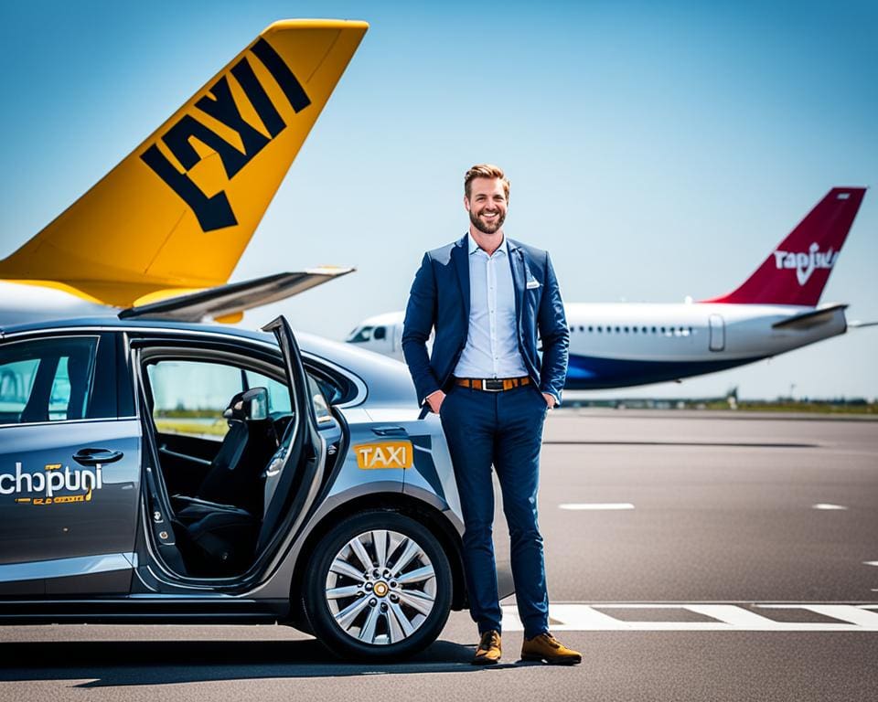 Betrouwbare taxi naar Schiphol