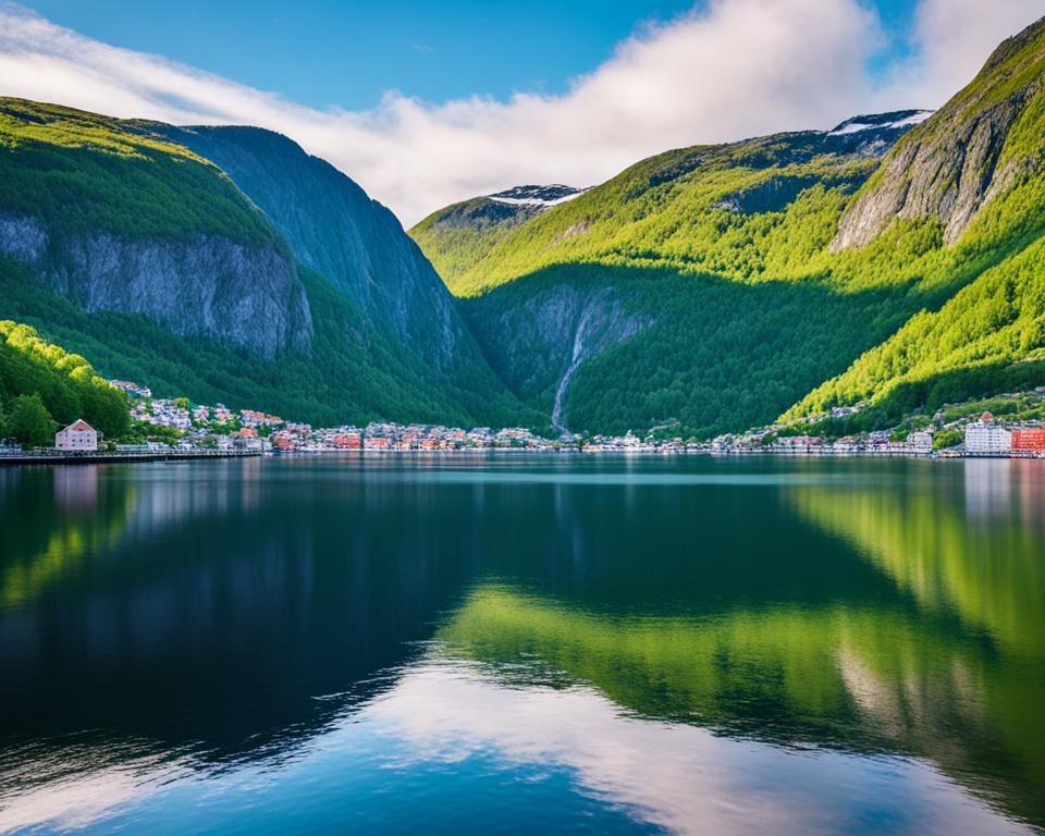 De magie van de Noorse fjorden van Bergen