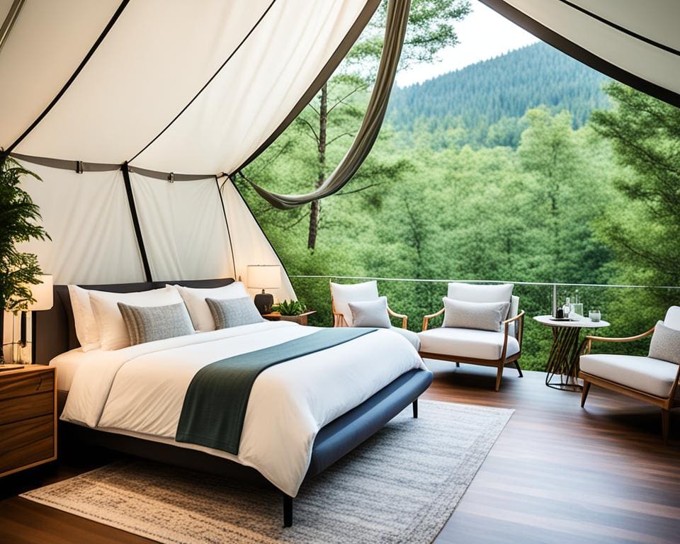 Glamping: Luxe ontmoet natuur