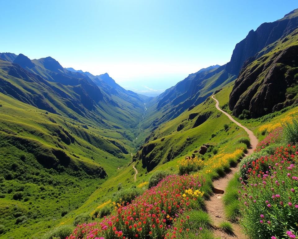 Wandelpaden Madeira bergen