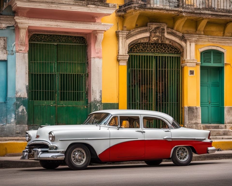 schilderachtige straatjes Havana