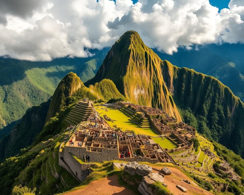 Bewonder de eeuwenoude ruïnes van Machu Picchu