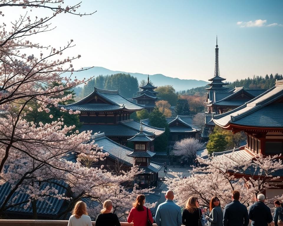 Bewonder de historische tempels van Kyoto, Japan