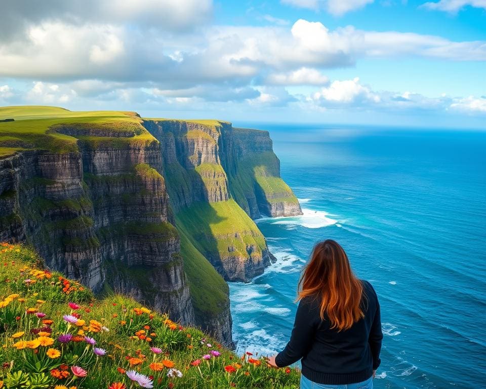 Bewonder de kliffen van Moher in Ierland