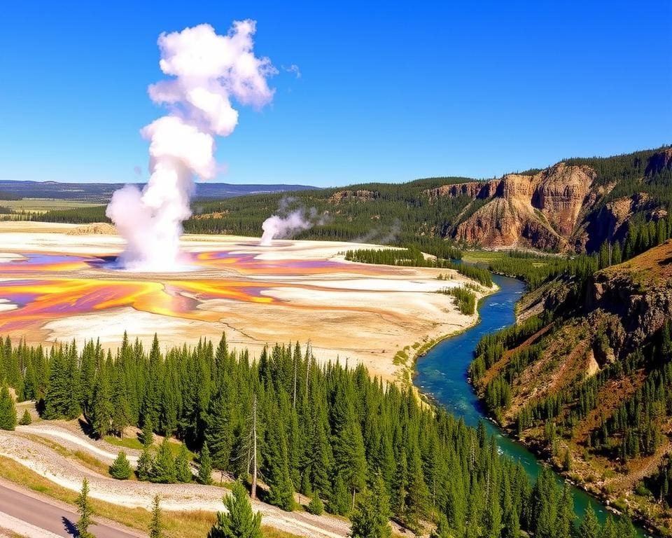 Bewonder de natuurlijke wonderen van Yellowstone