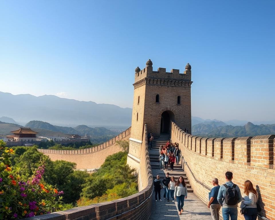 Bewonder de oude stadsmuren van Xi'an, China