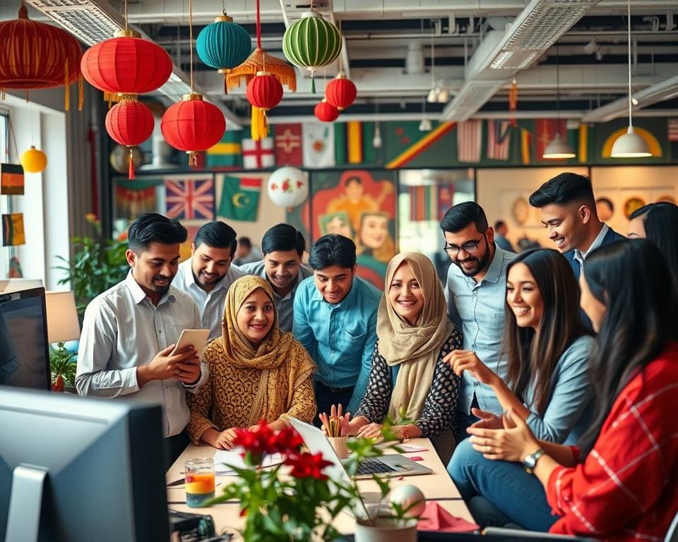 De voordelen van werken in een multiculturele omgeving