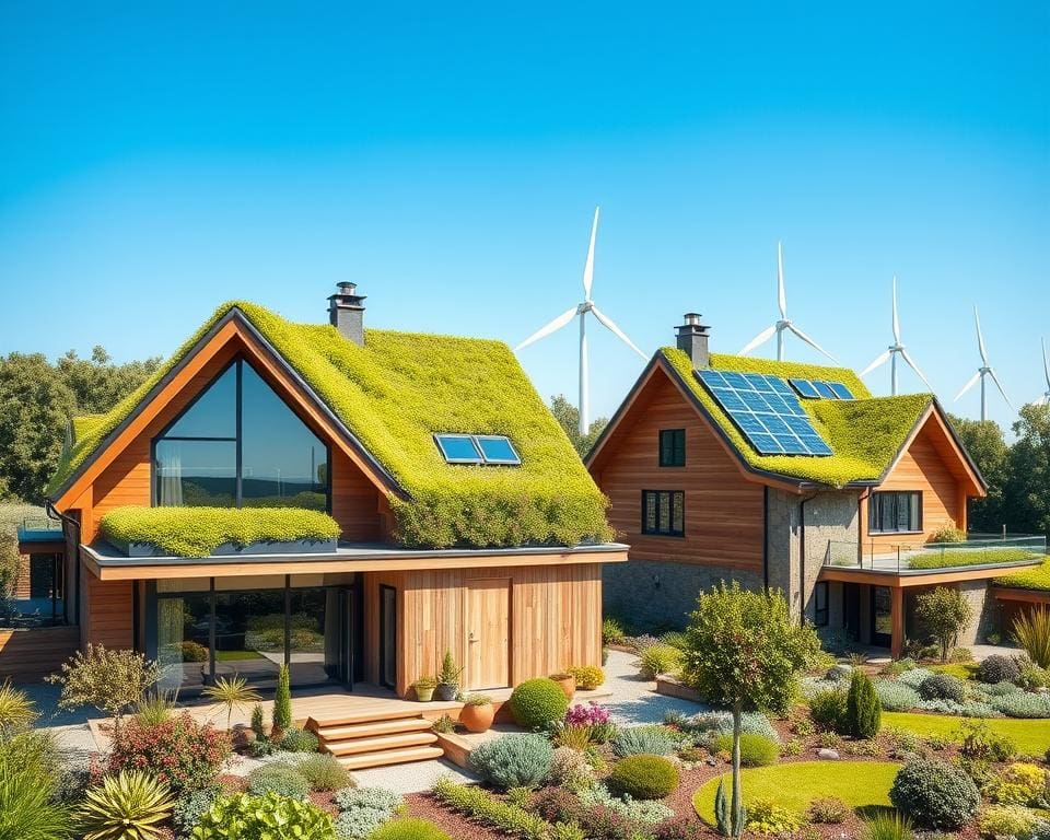 Duurzaam bouwen met energiepositieve huizen