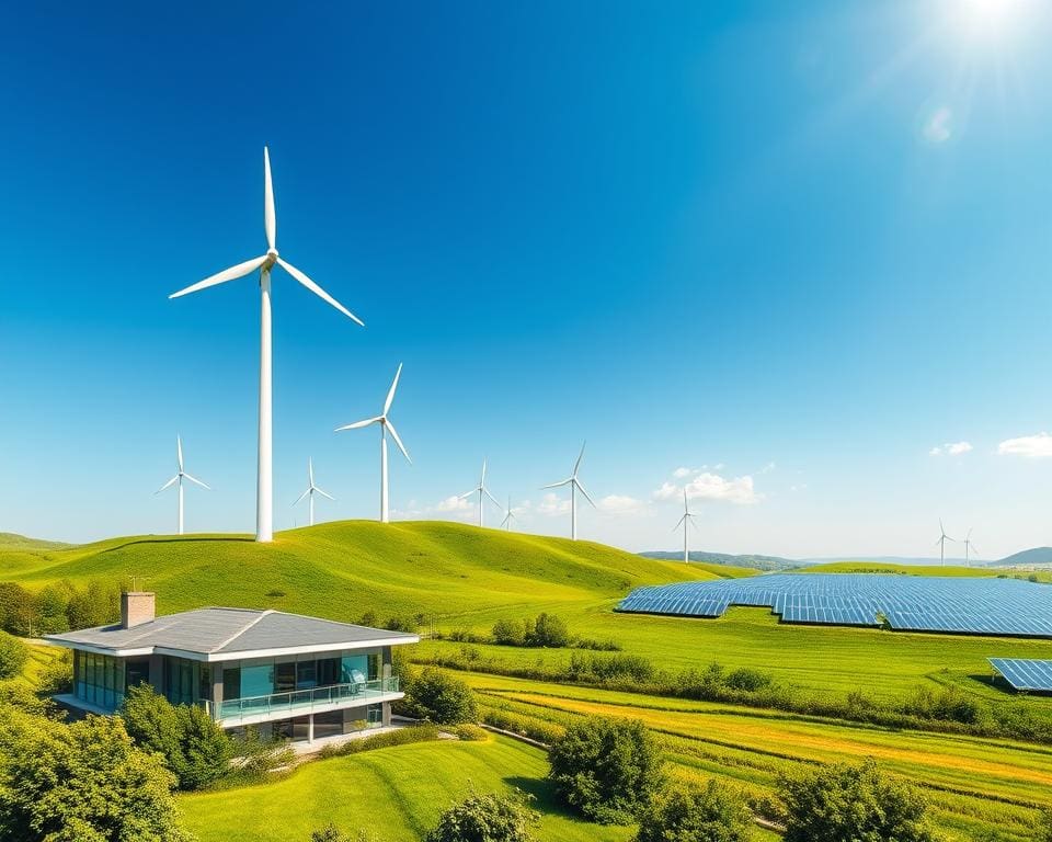 Duurzame energie en beleggen in groene energie