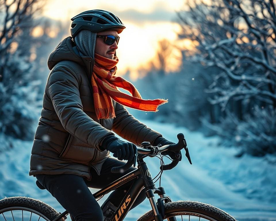 Fietsen in de winter: Hoe je warm blijft