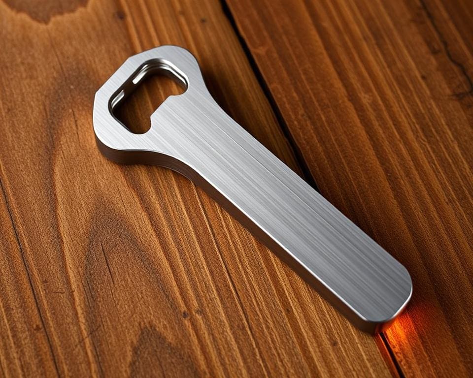 Flessenopener met kurkentrekker: Twee functies in één