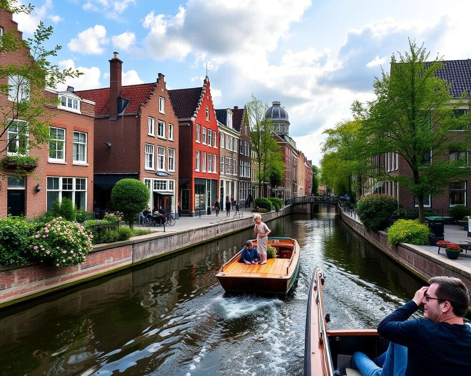 Geniet van een boottocht door de grachten van Amsterdam