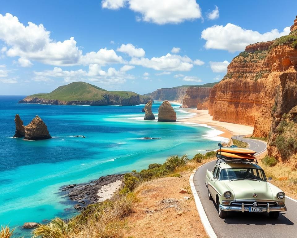 Geniet van een roadtrip langs de kust van Australië