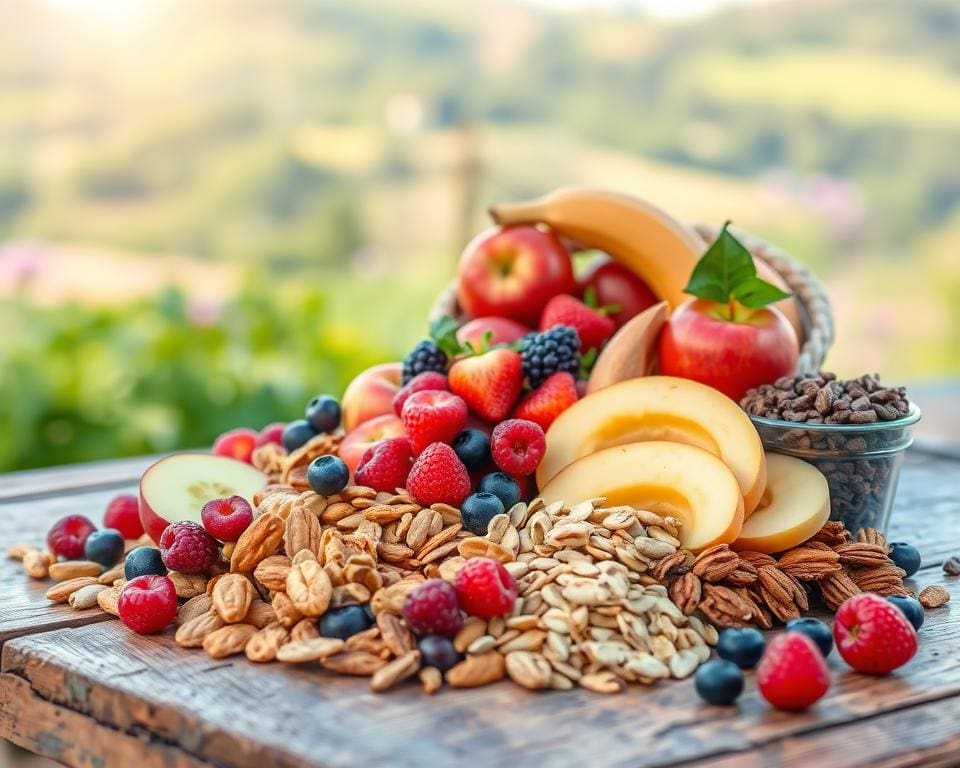 Gezonde snacks en tussendoortjes