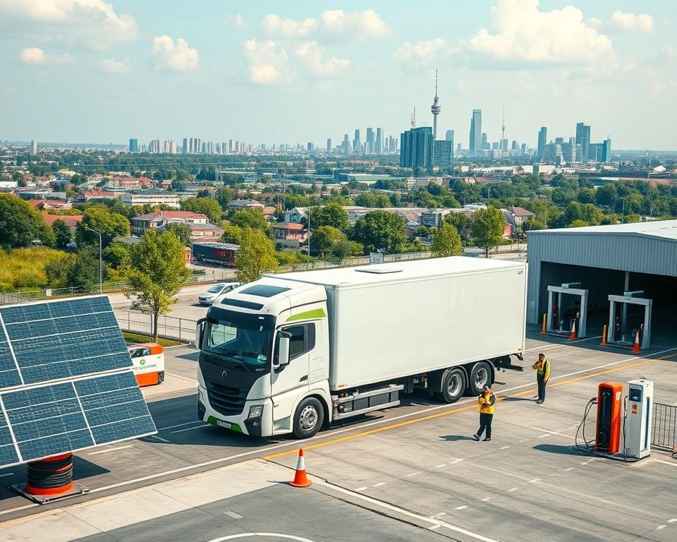 Hoe elektrische vrachtwagens de logistieke sector hervormen