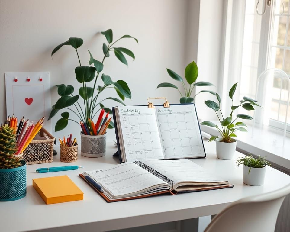 Hoe je stress kunt verminderen met een georganiseerde werkdag