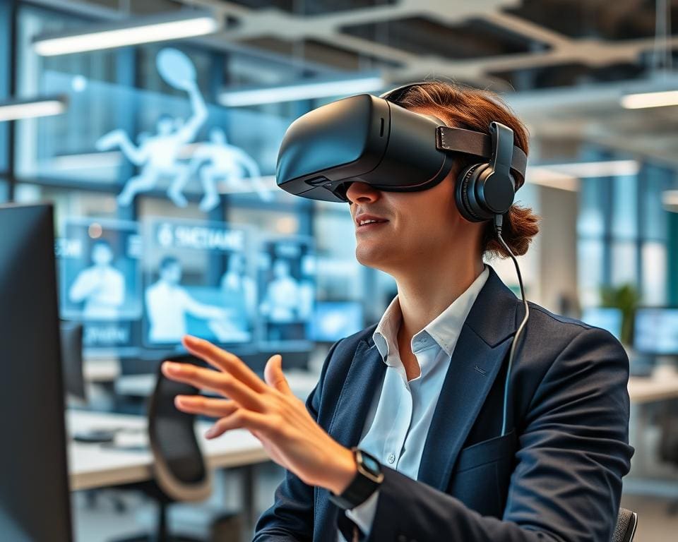 Hoe virtual reality training op de werkvloer verbetert