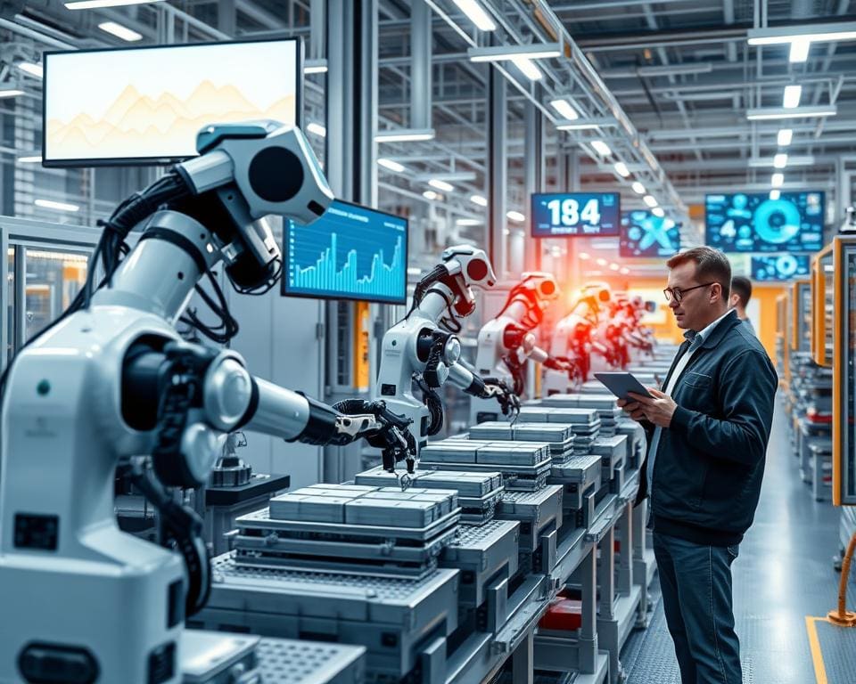 Industrie 4.0 en AI: Hoe slimme machines productie optimaliseren