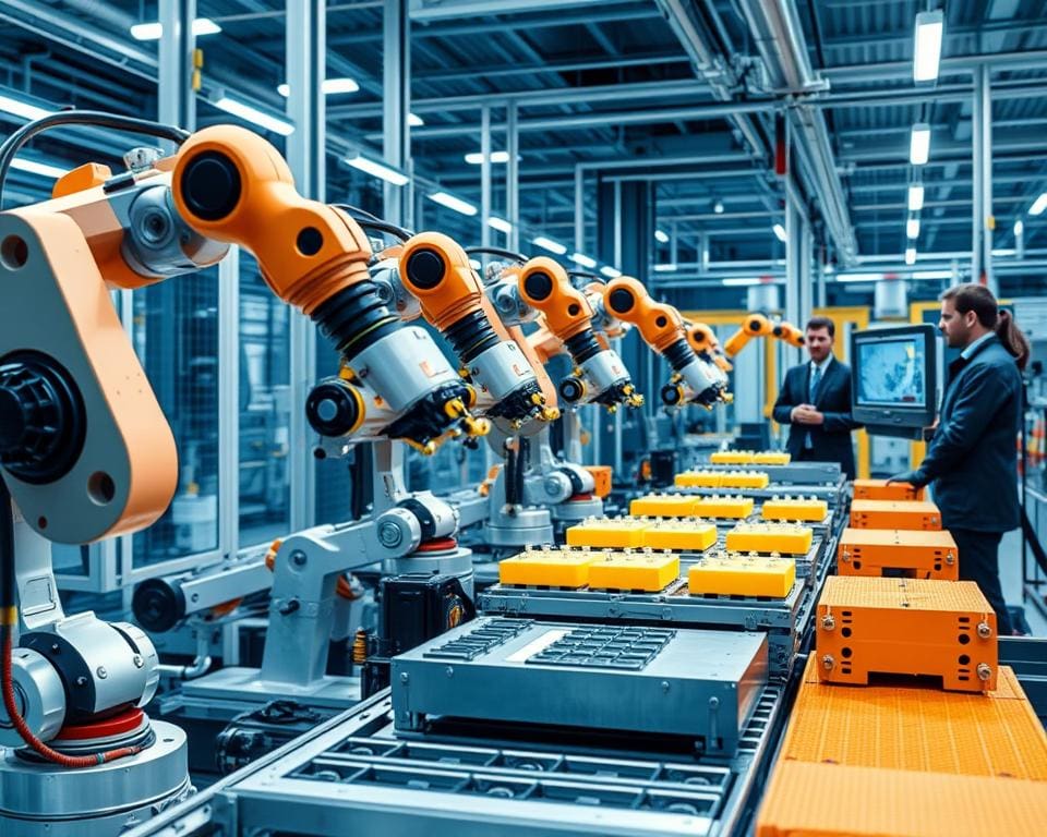 Industrie en robotica: Automatisering verhoogt productiviteit