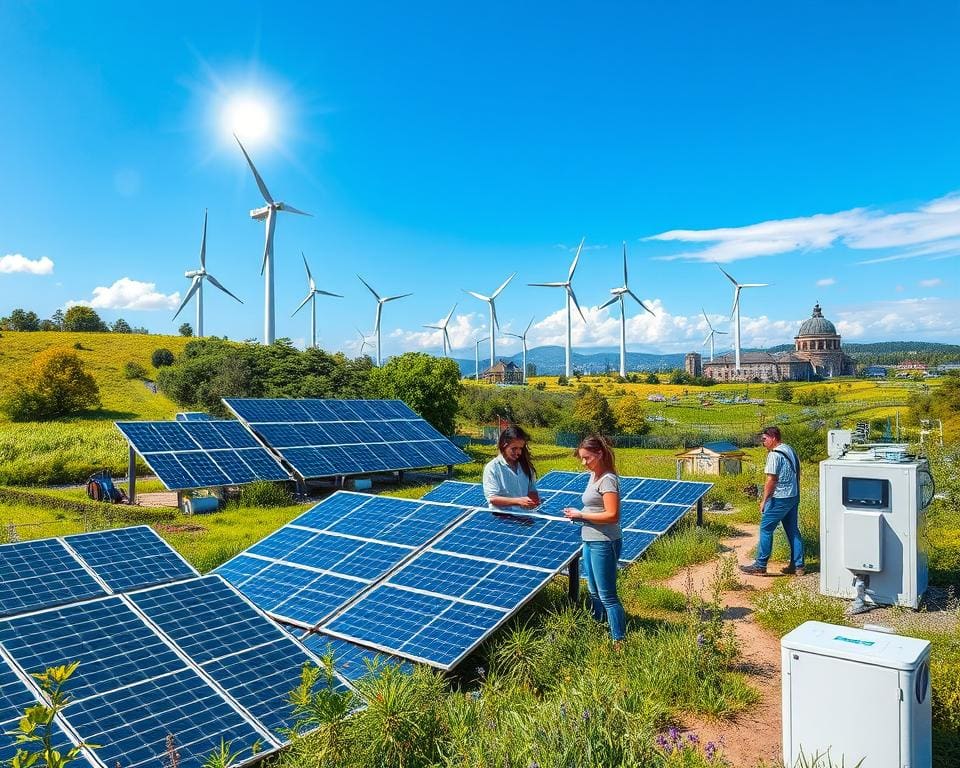 Innovaties in technologieën energietransitie