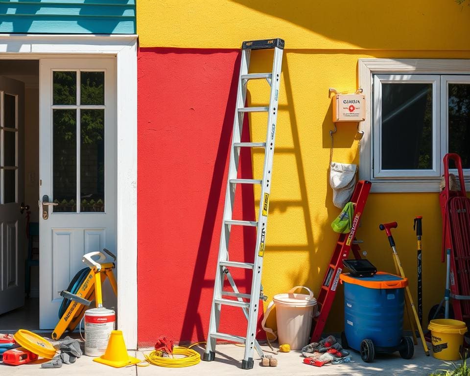 Ladder: Veiligheid voorop bij klussen