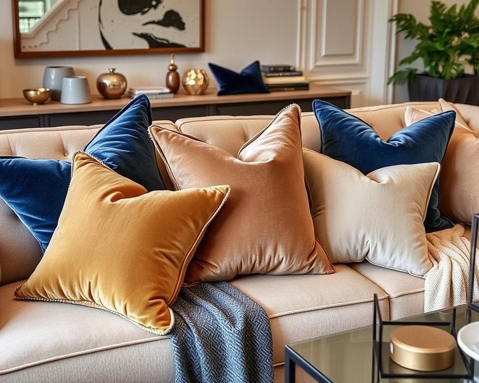 Luxe sierkussens voor extra comfort en stijl