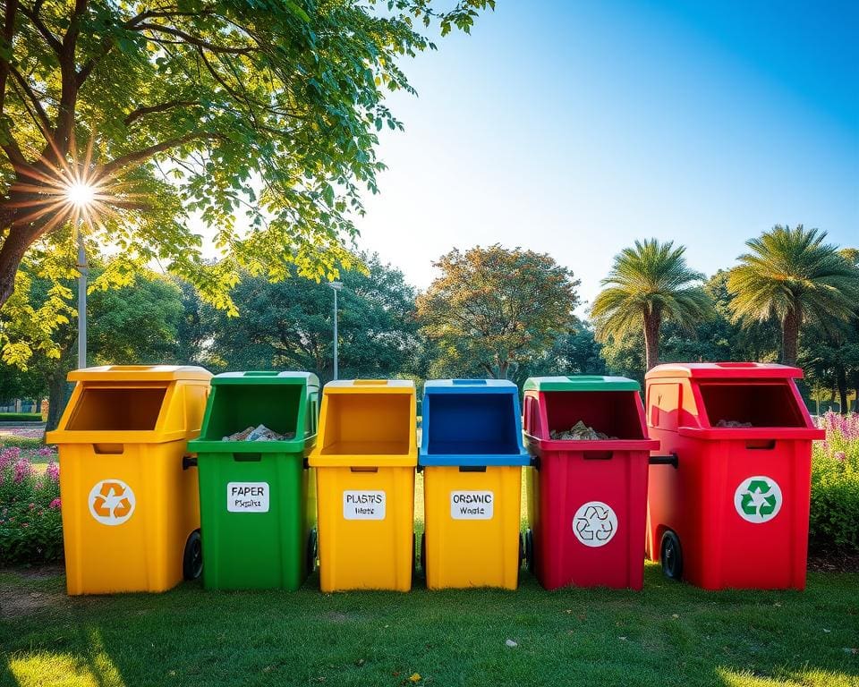 Recyclingbakken: Duurzaam afvalbeheer