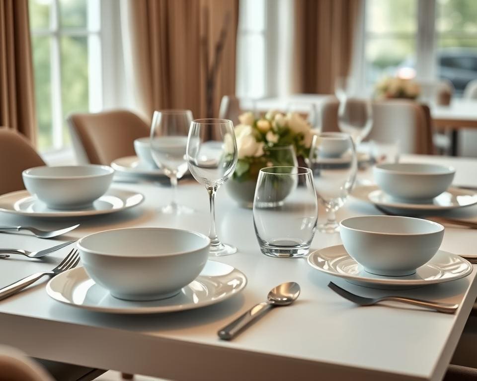 Serviessets met modern design: Voor elke gelegenheid stijlvol tafelen