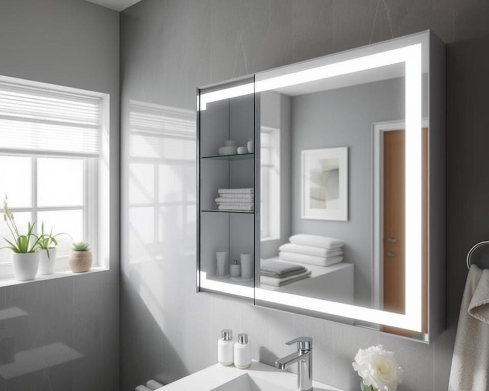 Spiegelkasten voor de badkamer: Opbergen en spiegelen tegelijk