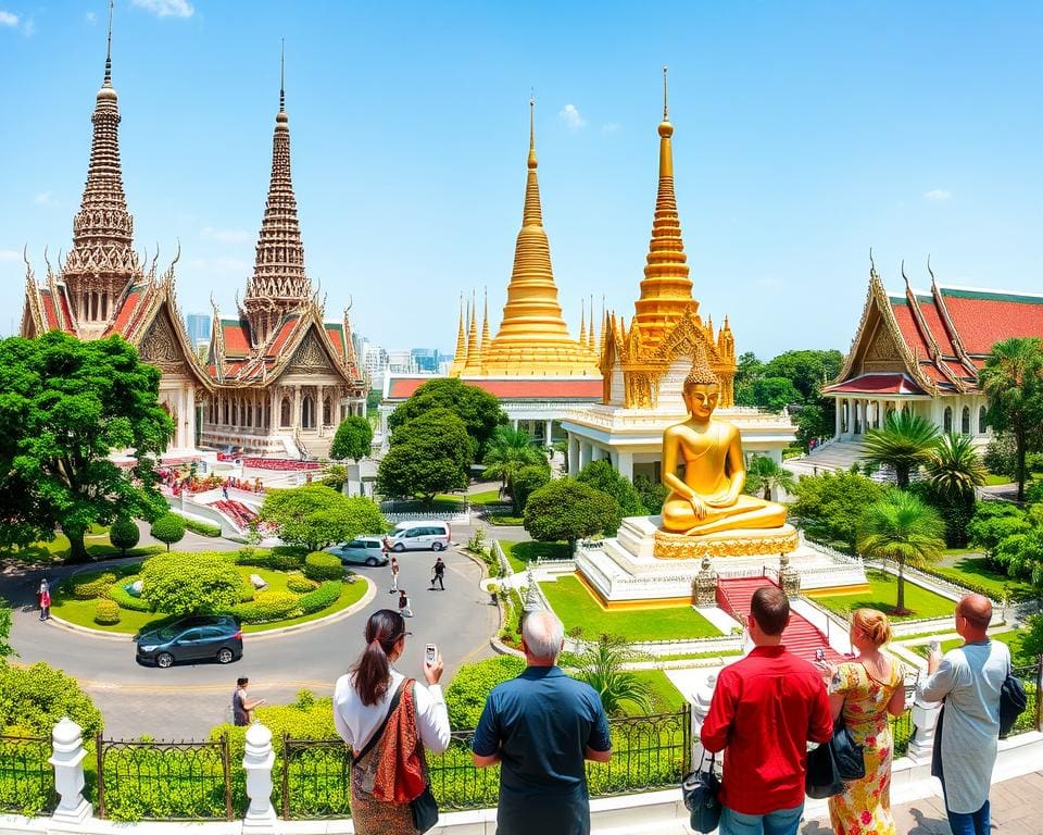 Verken de iconische tempels van Bangkok