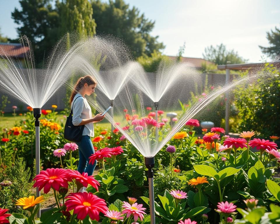 Voordelen van slimme tuinbesproeiing