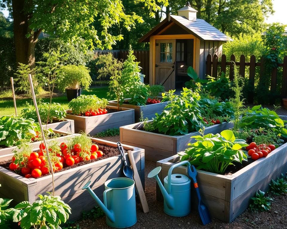 Wat zijn de beste manieren om thuis een moestuin te starten?