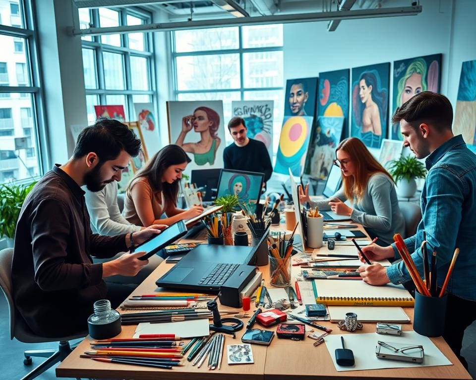 Werken in de creatieve industrie: Kansen in 2024