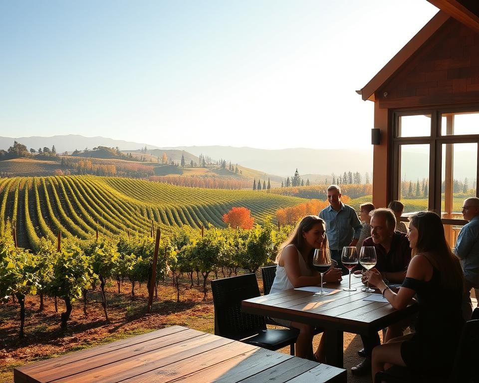 Wijnproeverij in Californië's Napa Valley
