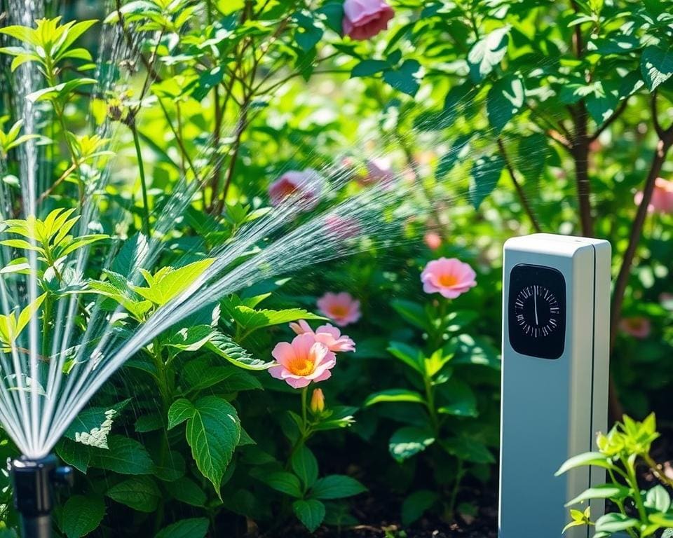 automatische tuinbewatering