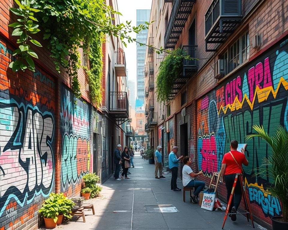 geschiedenis van straatkunst in Melbourne