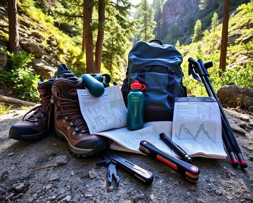 hiking equipment