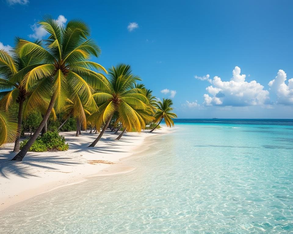 ongerepte stranden van Belize