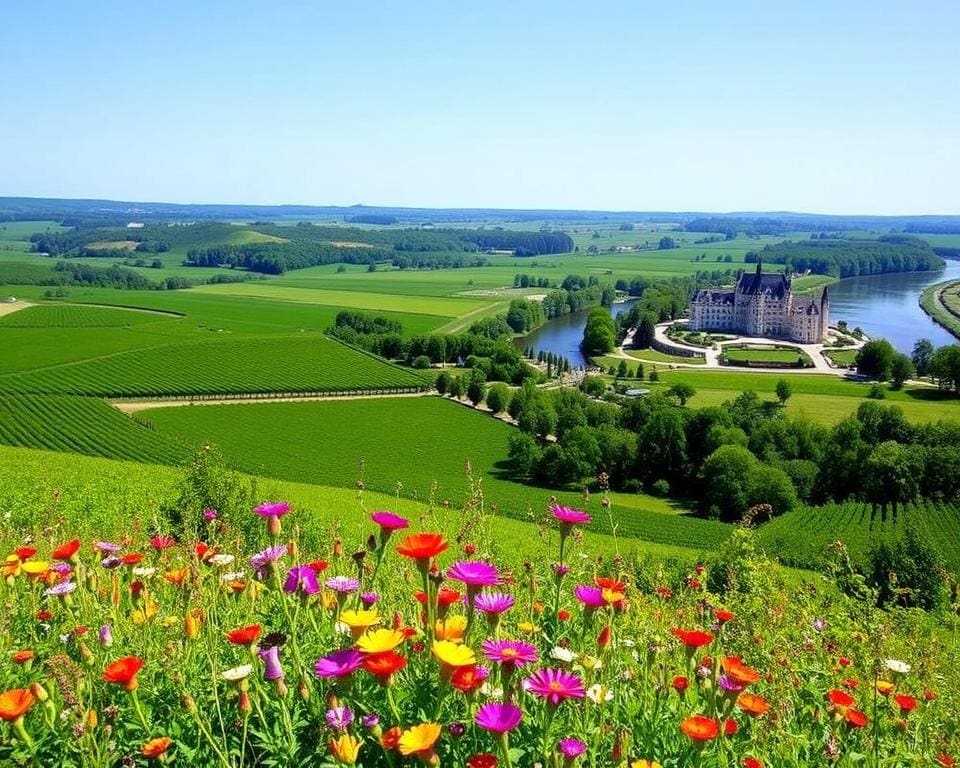 prachtige natuur Loire-vallei