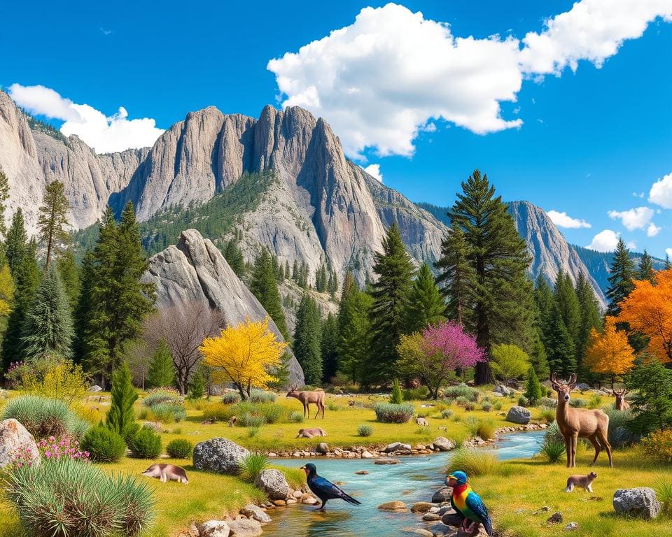 rijke biodiversiteit in Yosemite National Park