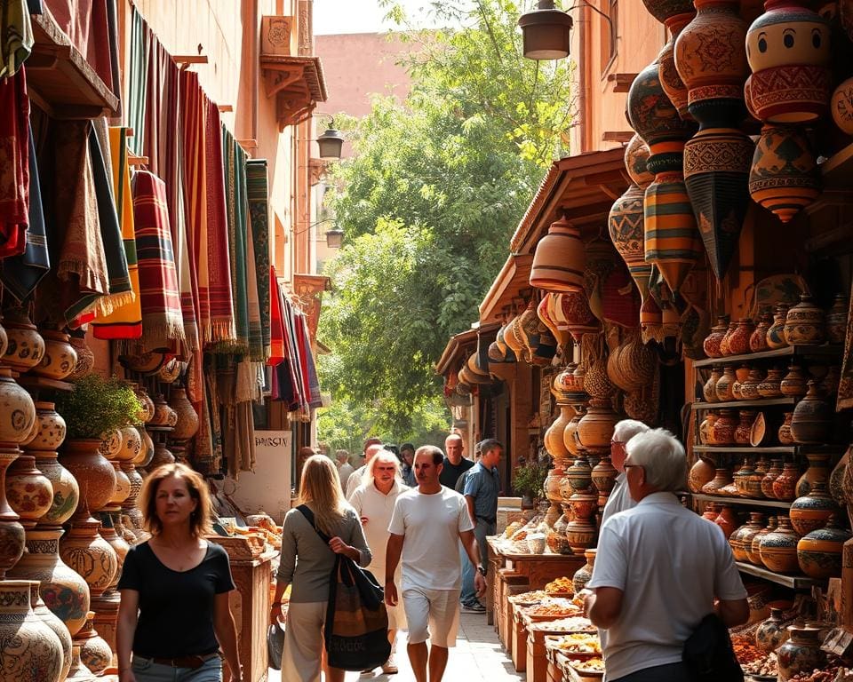 souks in Marrakesh