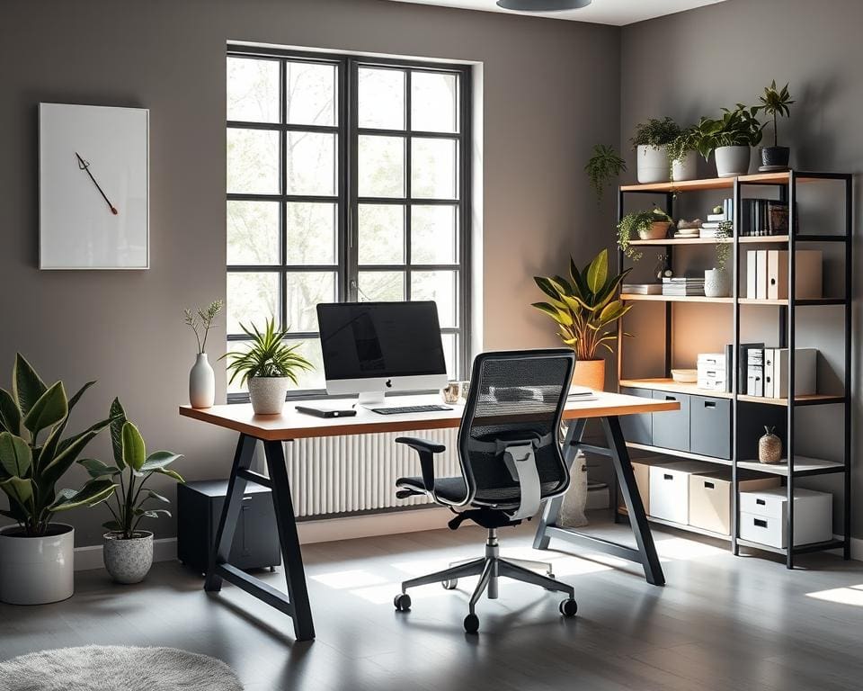 werkplek inrichten