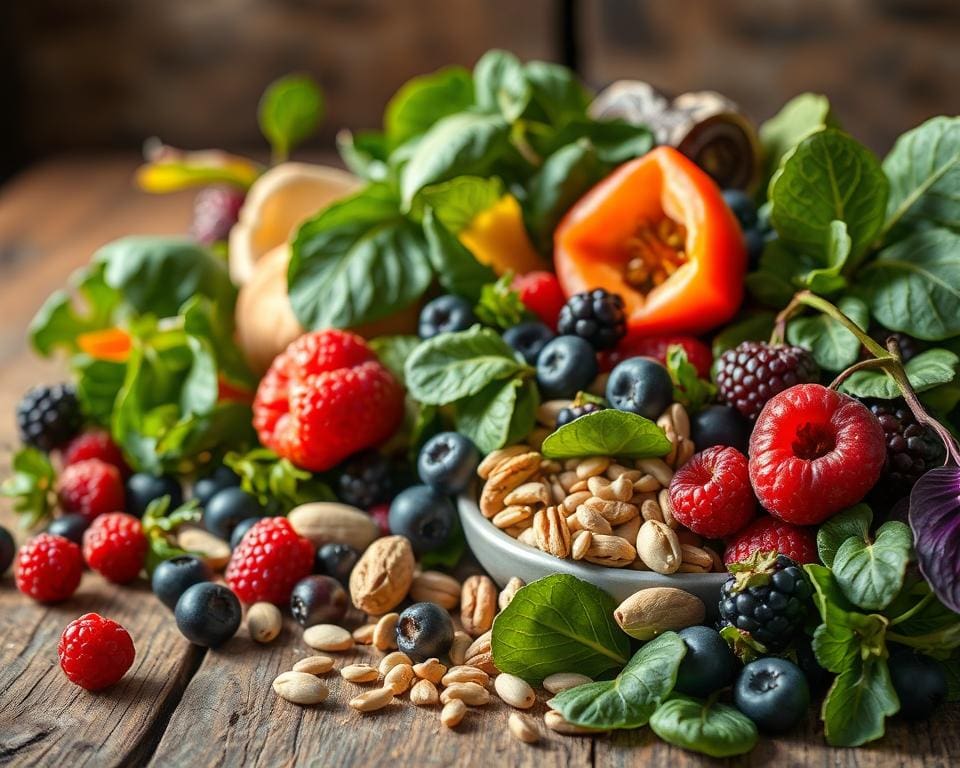 Antioxidanten in plantaardige voeding voor immuunversterking