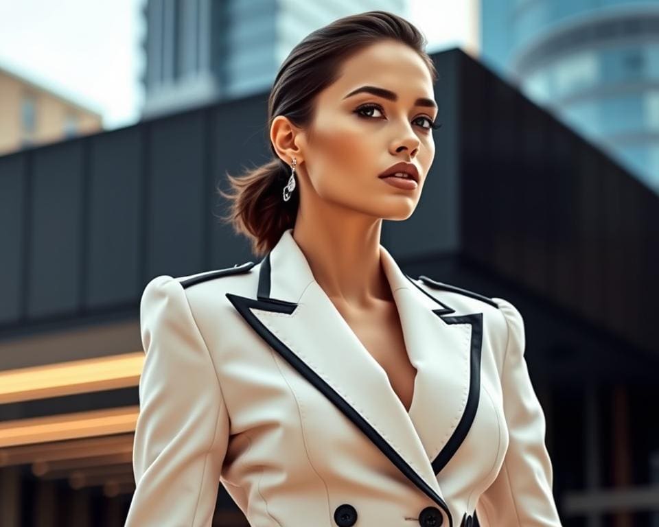 Balmain blazers: Krachtige silhouetten voor de moderne vrouw