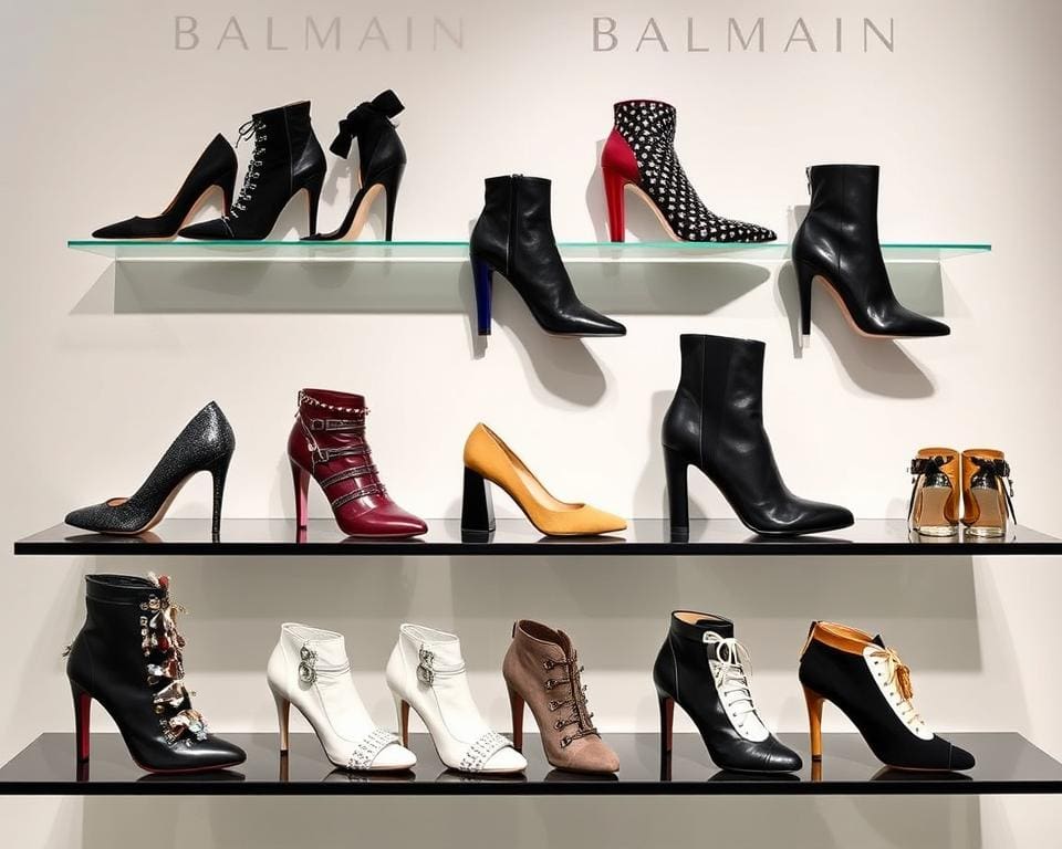 Balmain schoenen verschillende stijlen