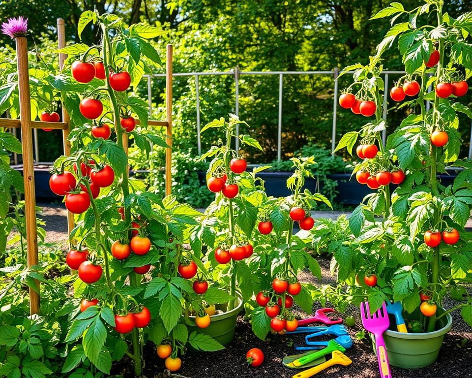 Beste Kweektechnieken voor Tomaten in Je Tuin