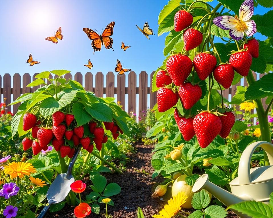 Beste Tips voor Het Kweken van Aardbeien in Je Tuin