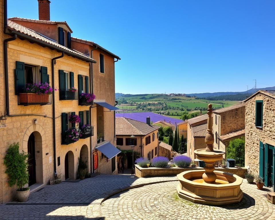 Bezienswaardigheden in de middeleeuwse dorpen van de Provence